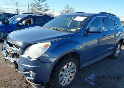2011 Chevrolet Equinox 2Lt из США, поврежденный, VIN 2CNFLNE57B6383055